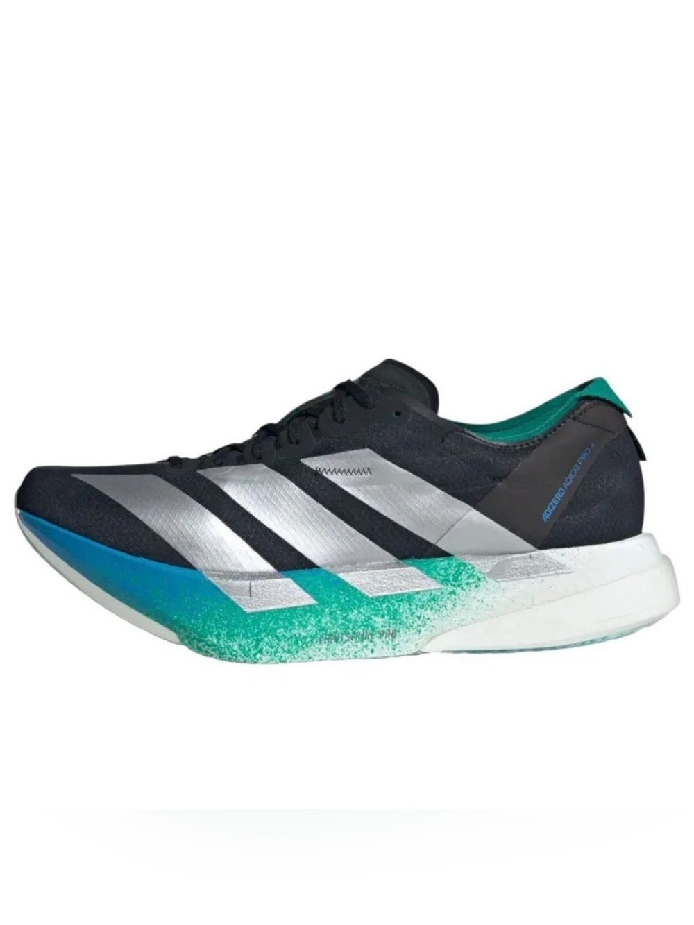 Adidas Adizero Adios Pro 4 Black Green Running Shoes JR6365 Men’s Size 10 new